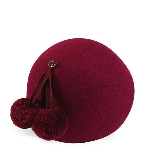 gucci pom pom hat